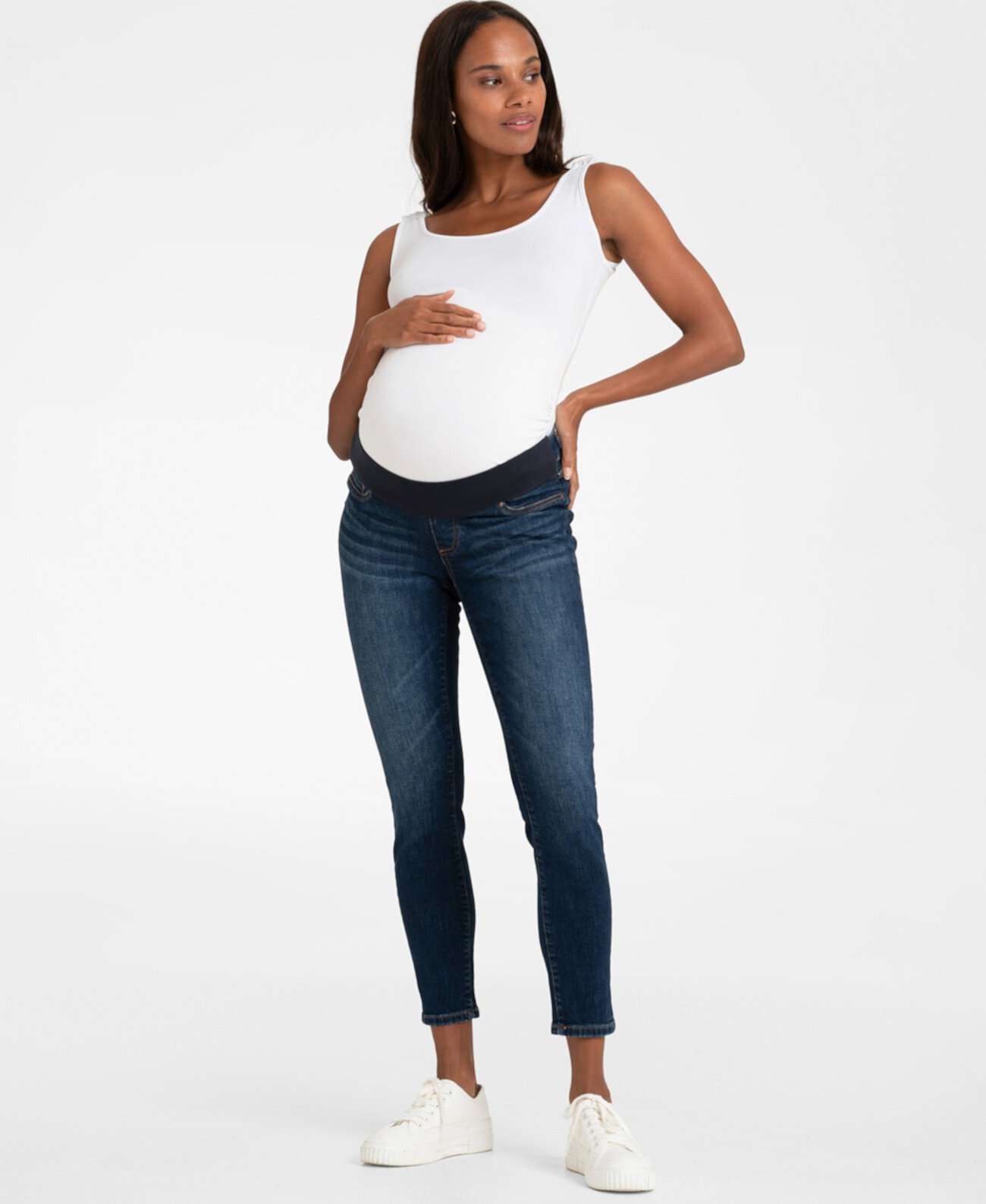 Женские джинсы скинни для беременных с выпуклостями Seraphine