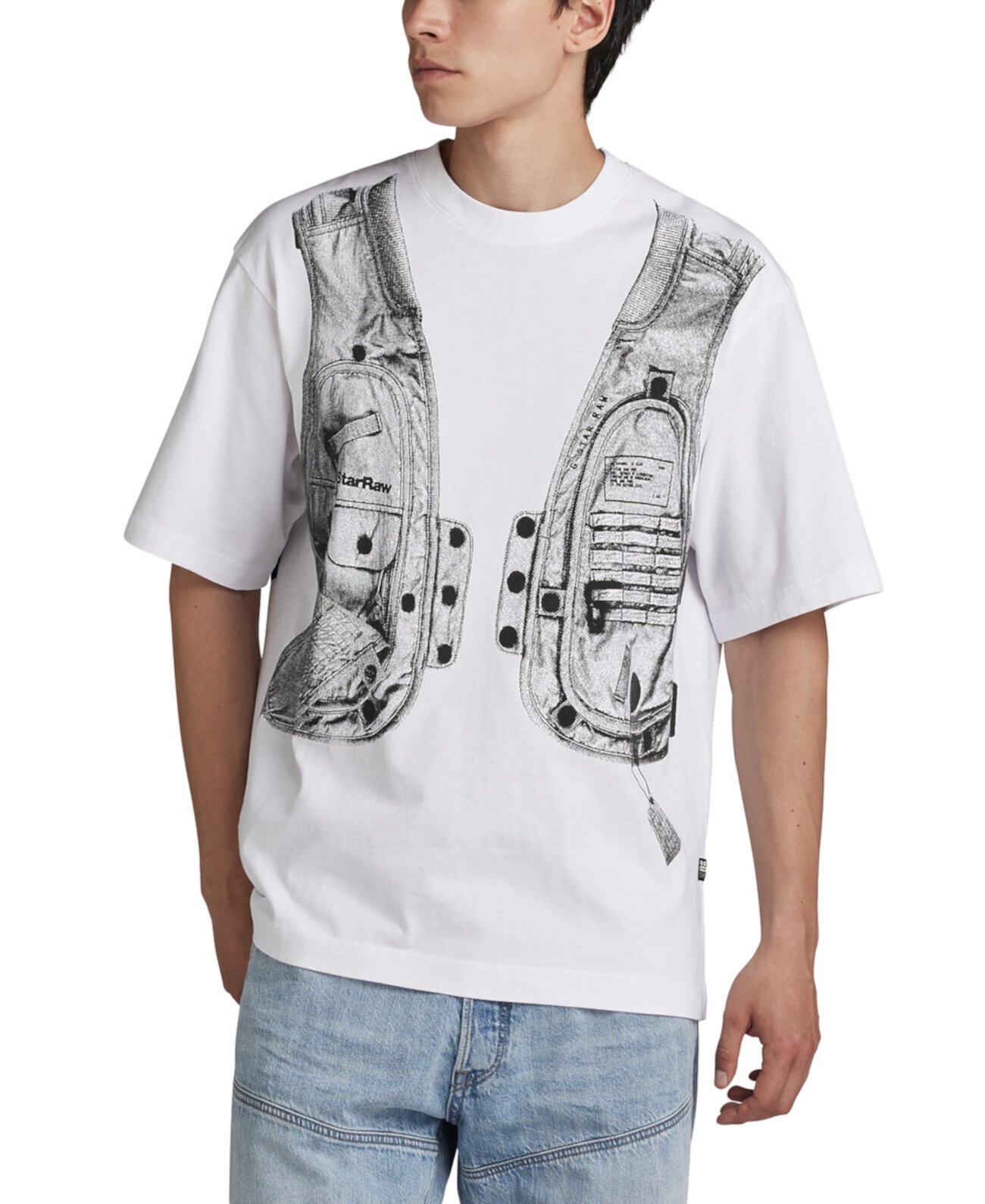 Мужская Футболка G-Star Raw Archive Vest Graphic G-STAR RAW