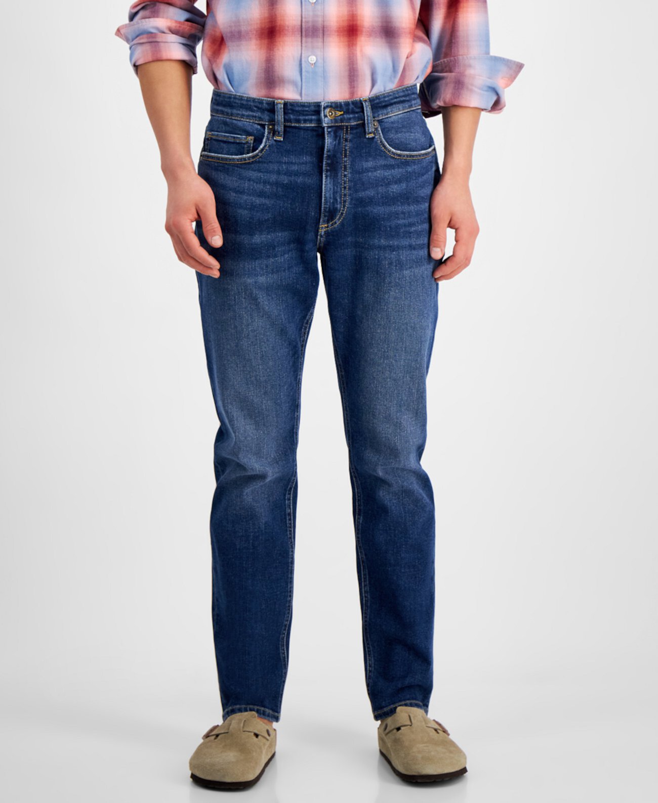Мужские джинсы узкого кроя Sky Athletic, созданные для Macy's Sun & Stone