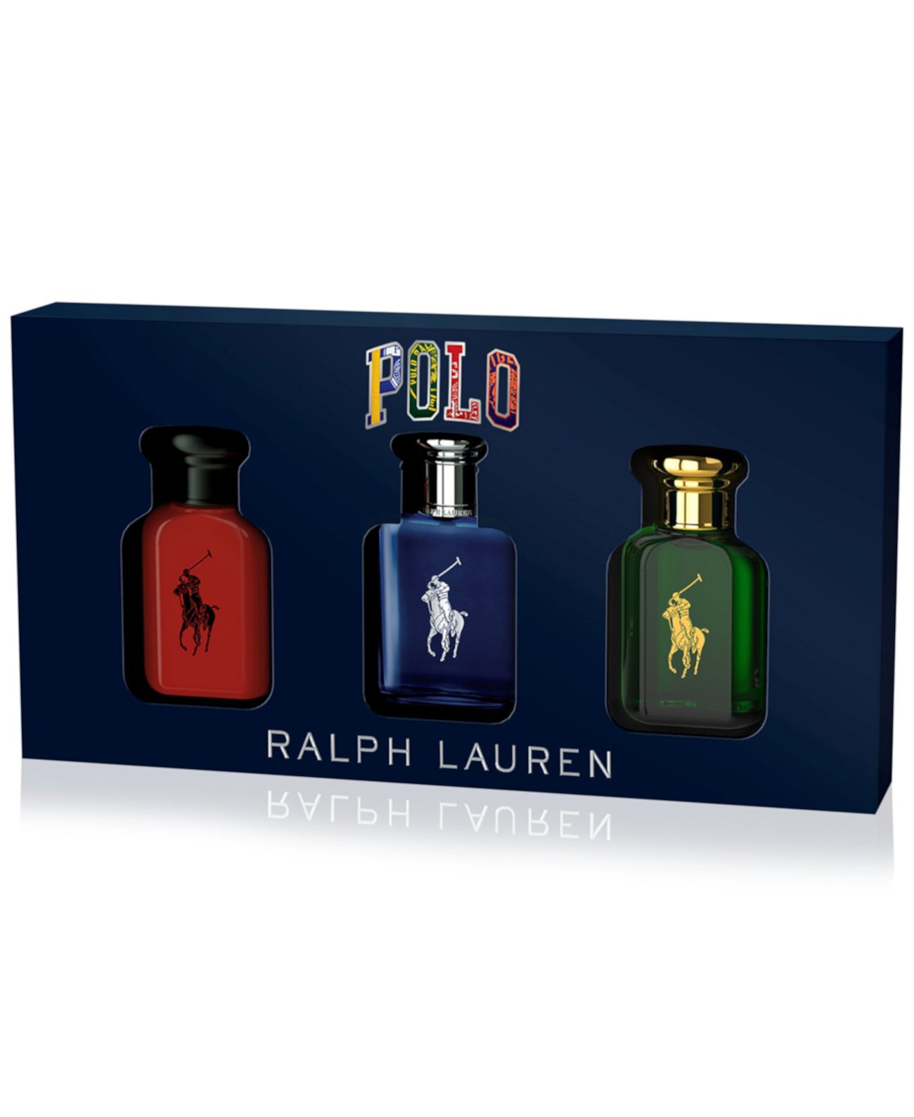 Men's 3-Pc. World Of Polo Eau de Toilette Gift Set Ralph Lauren