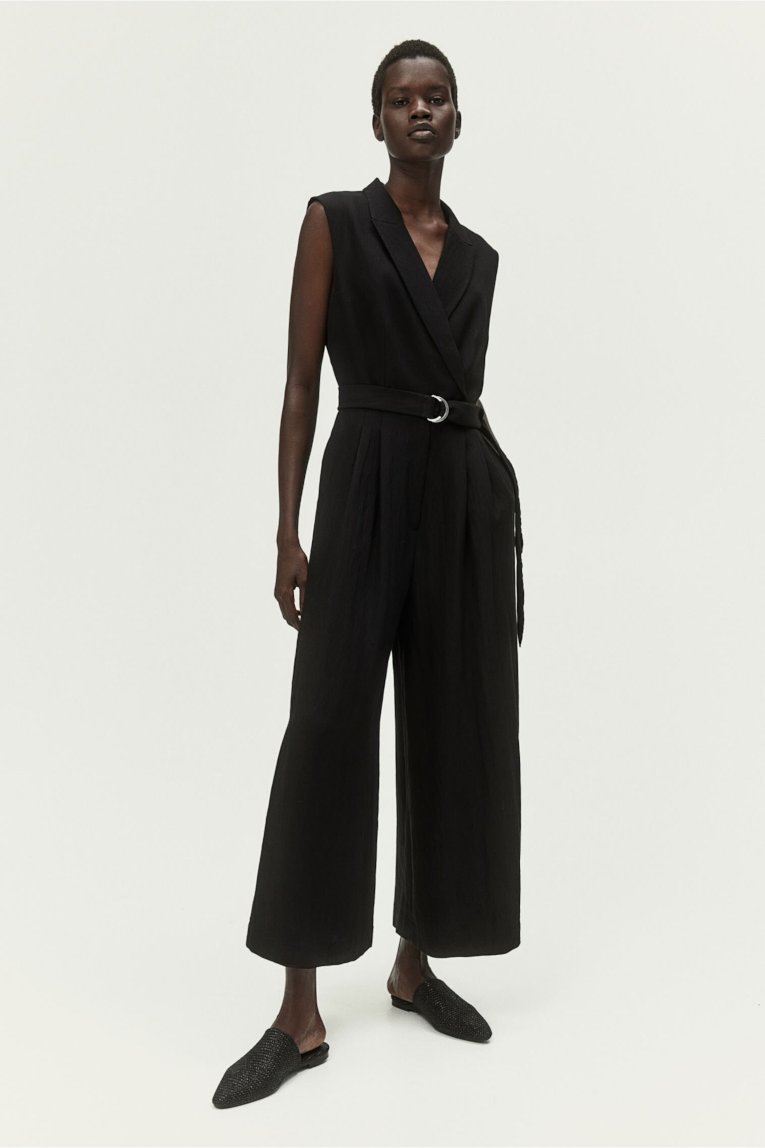 Женское Повседневное Платье H&M Belted Jumpsuit H&M