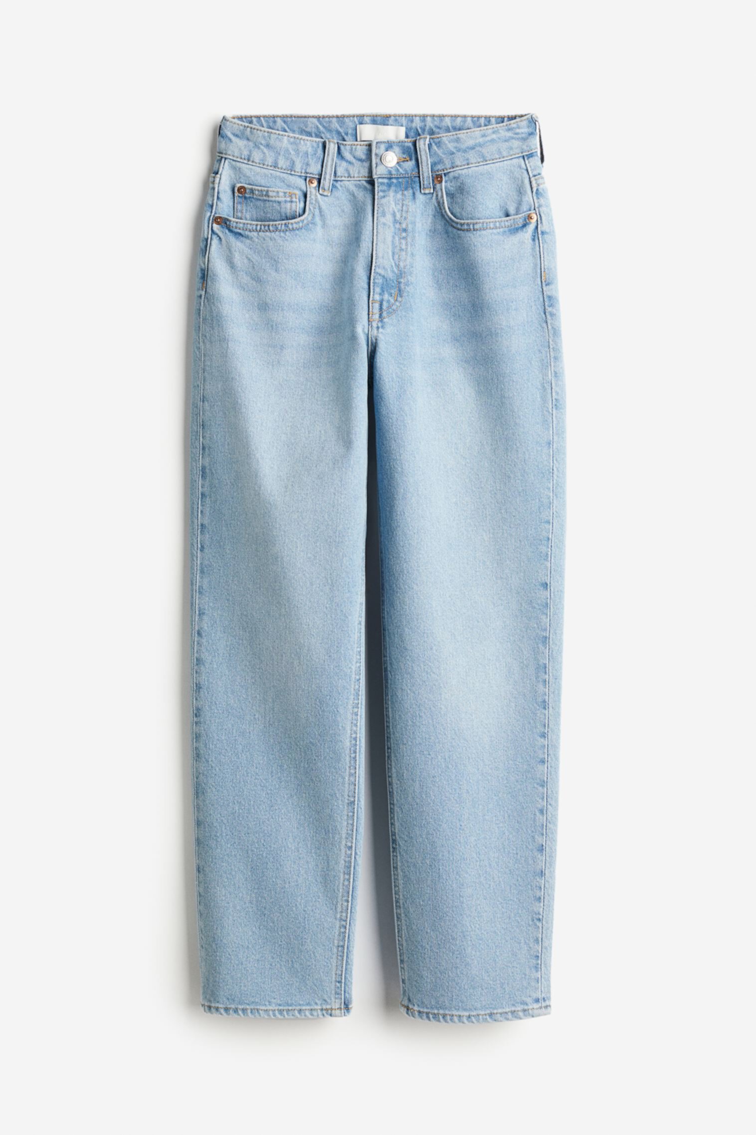 Женские Джинсы skinny H&M Slim Straight High Ankle H&M