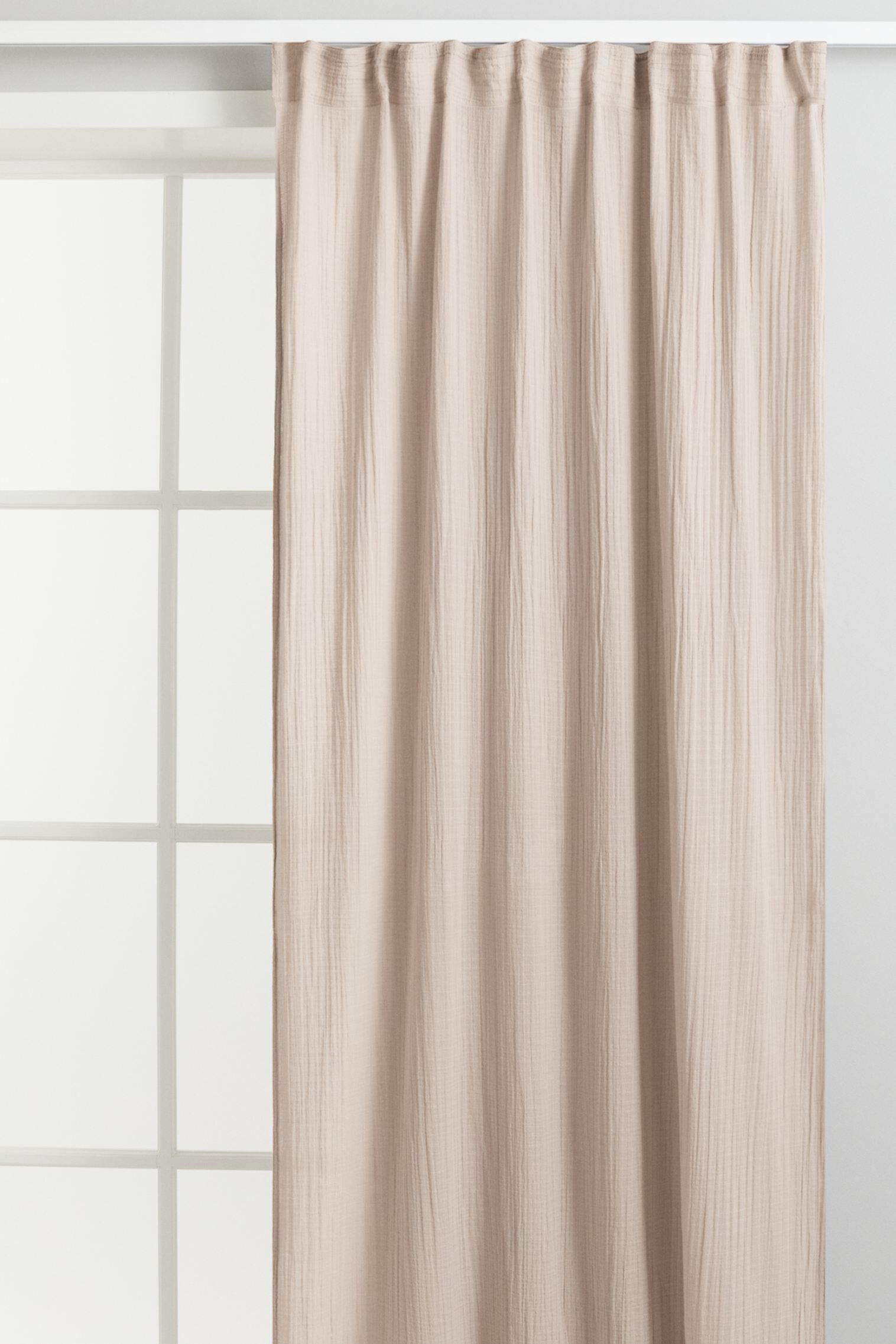 2-pack Muslin Curtain Panels H&M