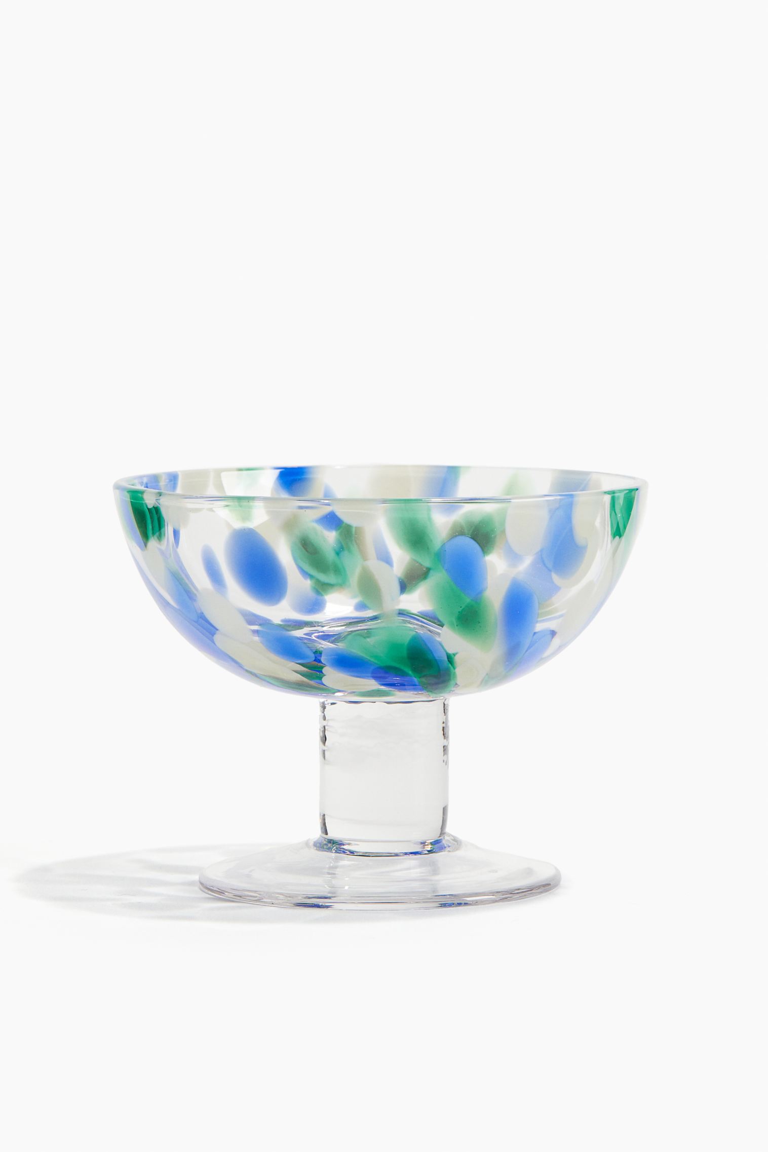 Patterned Glass Dessert Bowl H&M