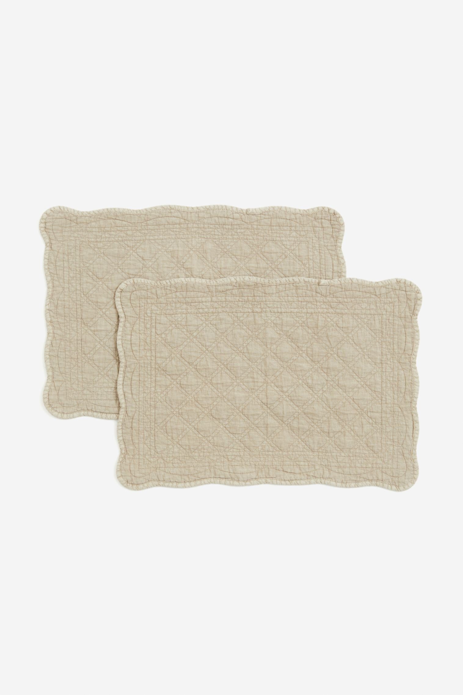 2-pack Quilted Placemats H&M