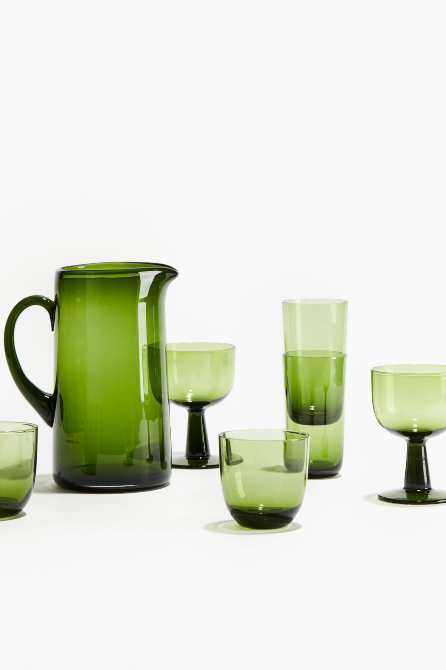 Tapered Glass Pitcher H&M