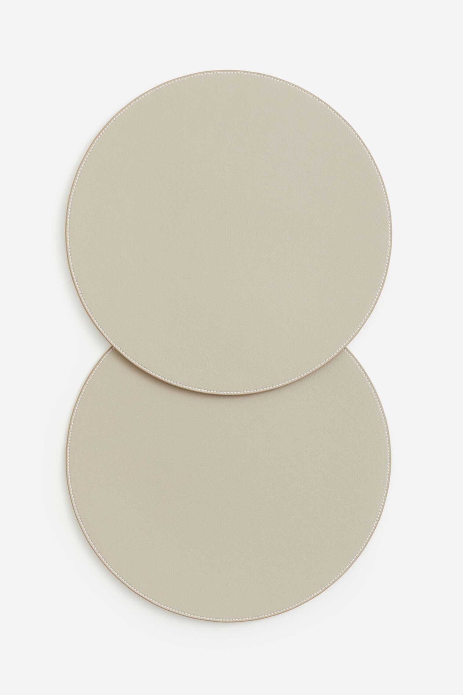 2-pack Round Placemats H&M