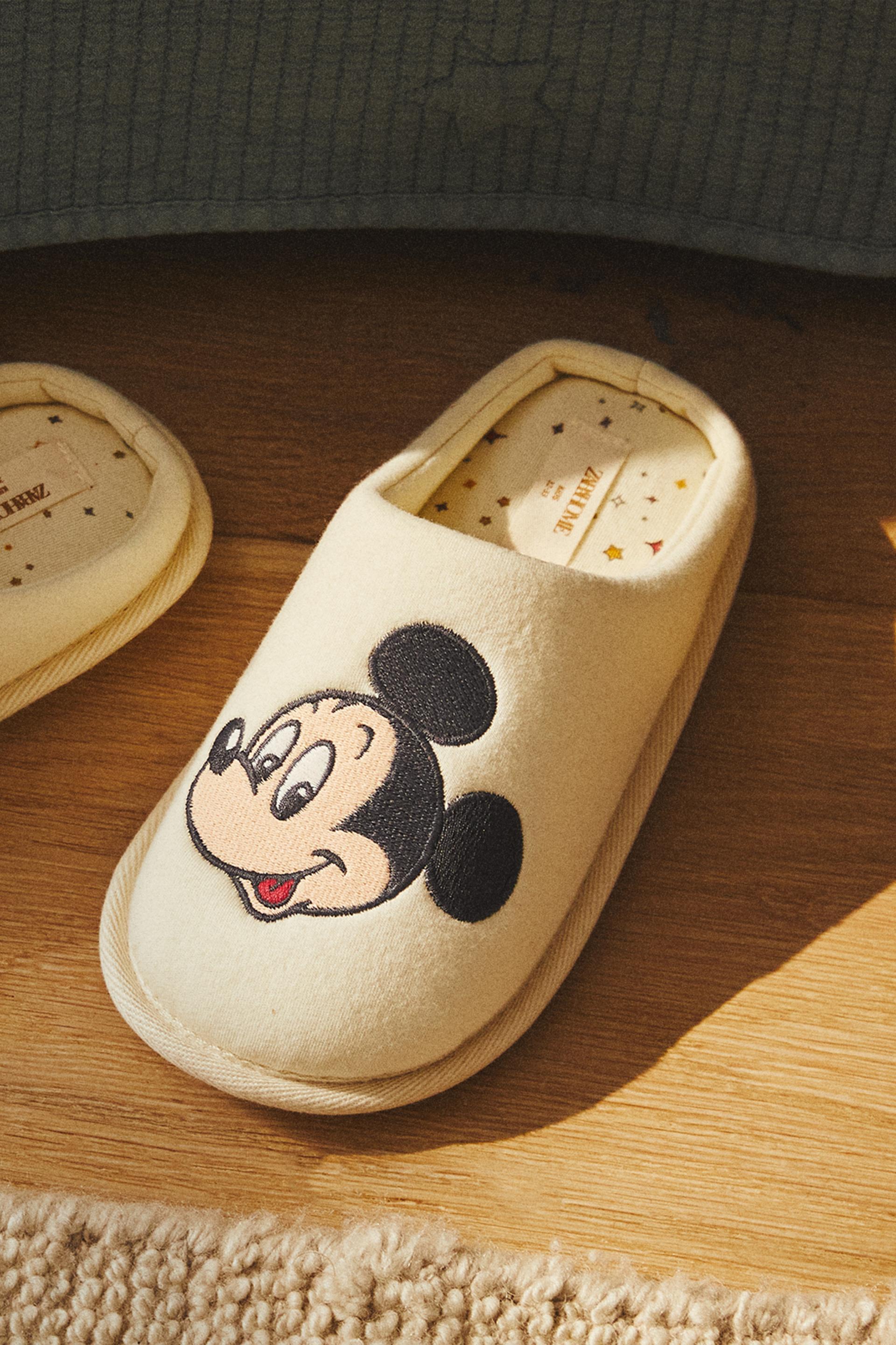 MICKEY MOUSE © DISNEY MULE SLIPPERS ZARA