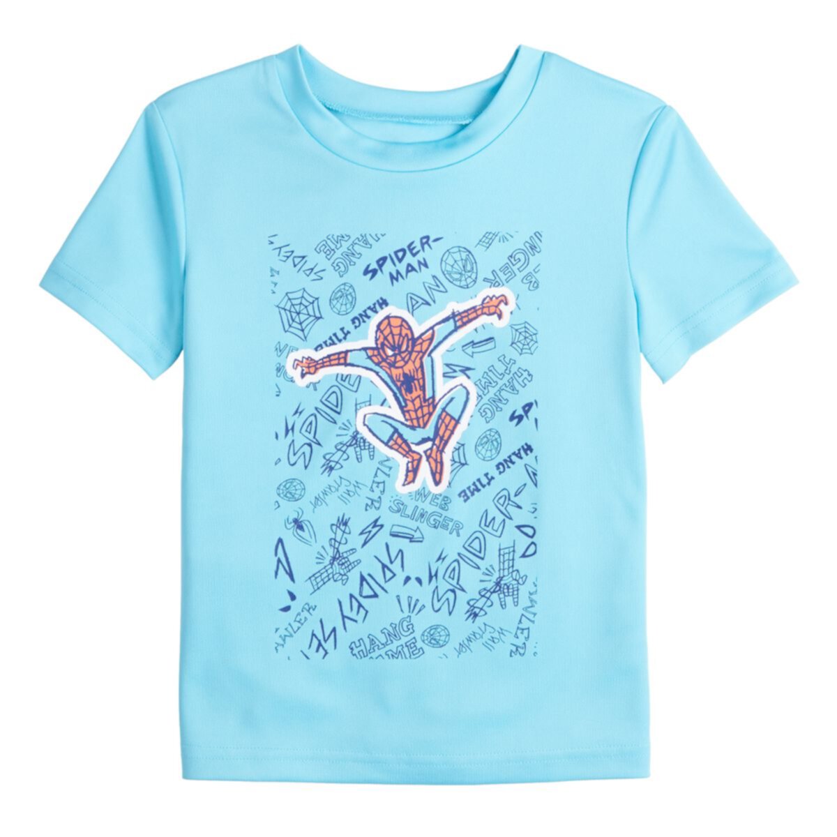 Toddler Boy Jumping Beans® Marvel Spider-Man Doodle Active Graphic Tee JB MARVEL