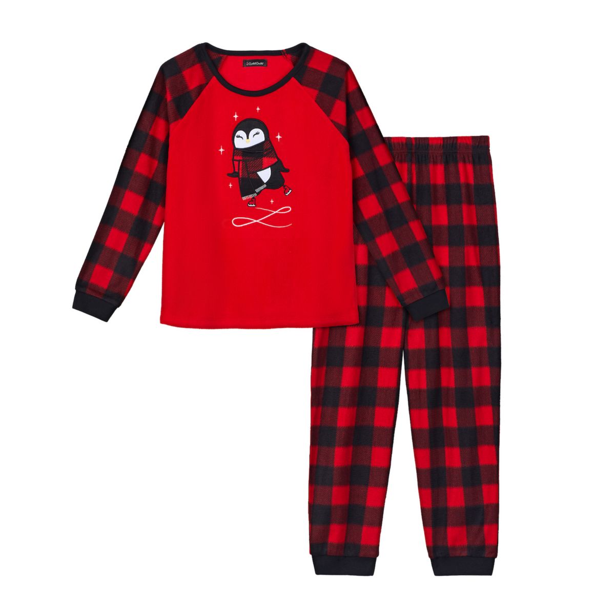 Флисовый комплект для девочек 4-12 лет Cuddl Duds, устойчивый к огню Cuddl Duds