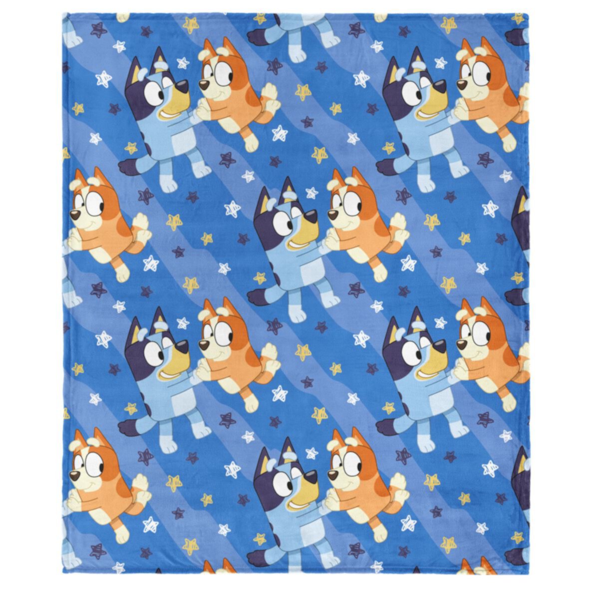 Bluey Wavy Fun Silk Touch Throw Blanket Licensed Character