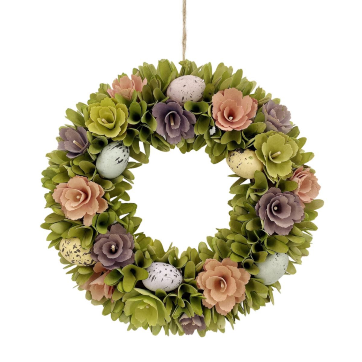 Celebrate Together™ Easter Wood Curl Floral Wreath Celebrate Together