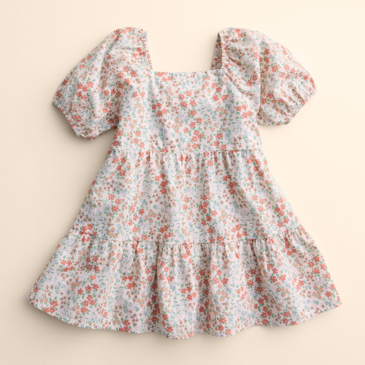 Хлопковое многоярусное платье Little Co. для малышей и малышей от Lauren Conrad Little Co. by Lauren Conrad