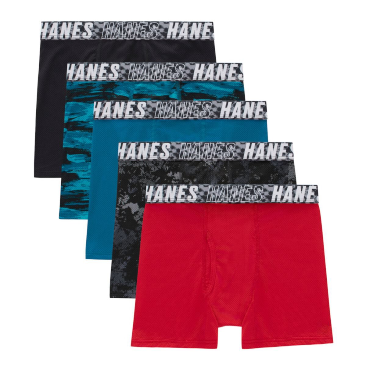 Трусы Hanes Для мальчиков Moves 5-Pack Ultimate Stretch Hanes