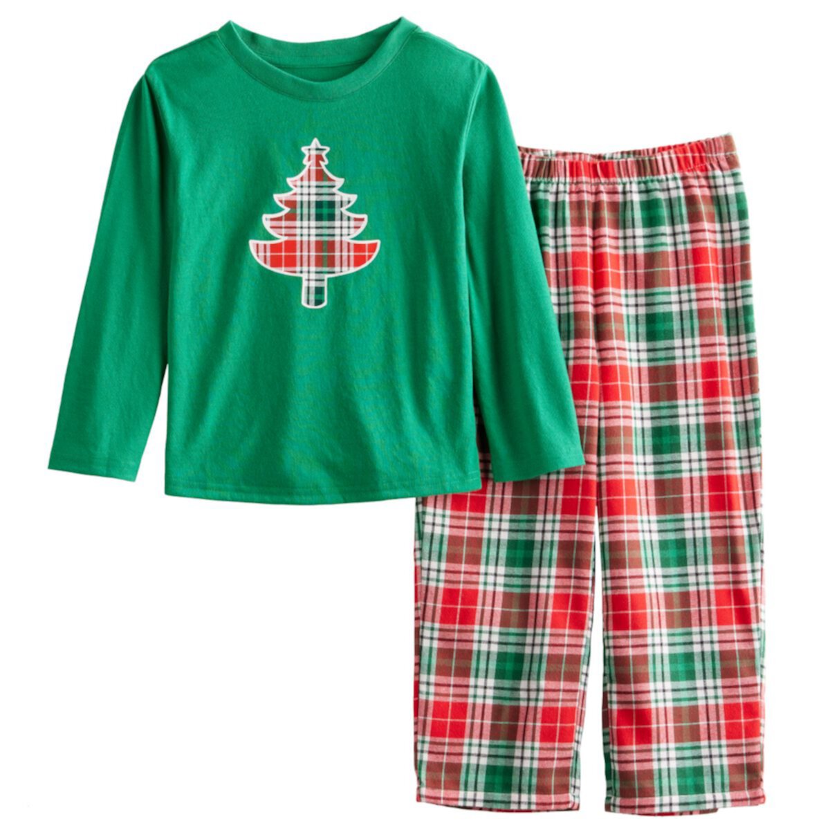 Пижамы Jammies For Your Families Для мальчиков Merry & Bright Tree Jammies For Your Families