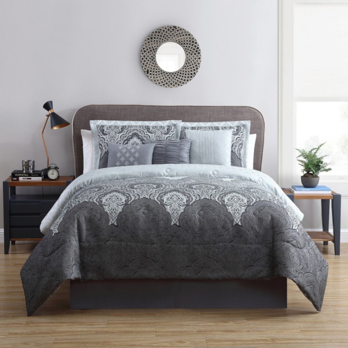 VCNY Home Mint Jacquard Comforter Set VCNY HOME