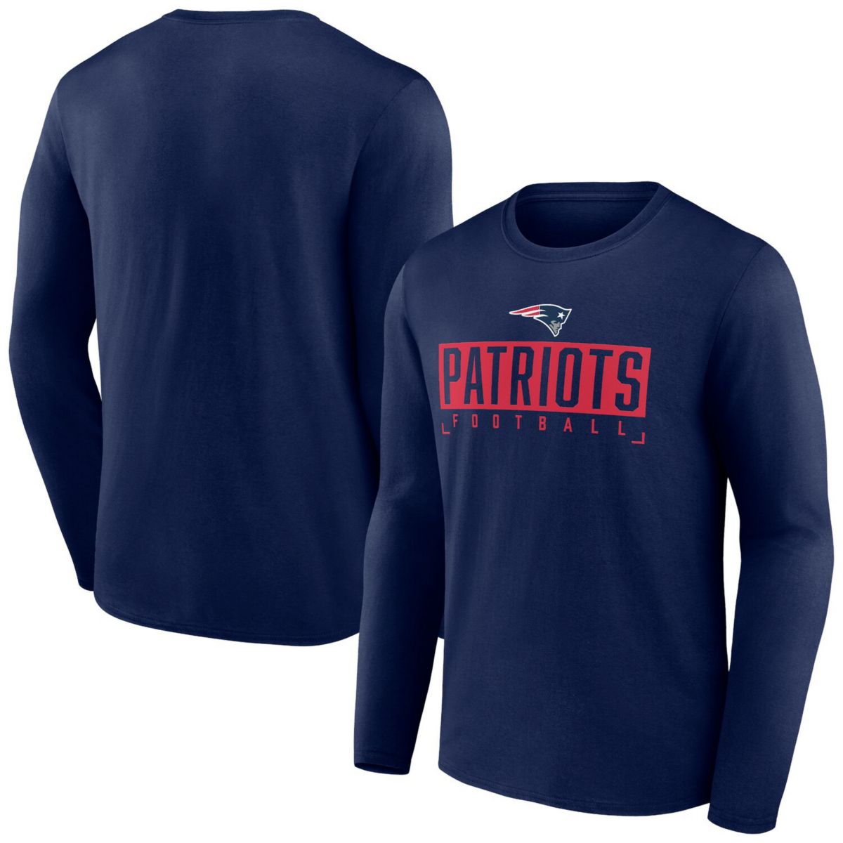 Мужская Футболка Fanatics New England Patriots Wordmark Fanatics