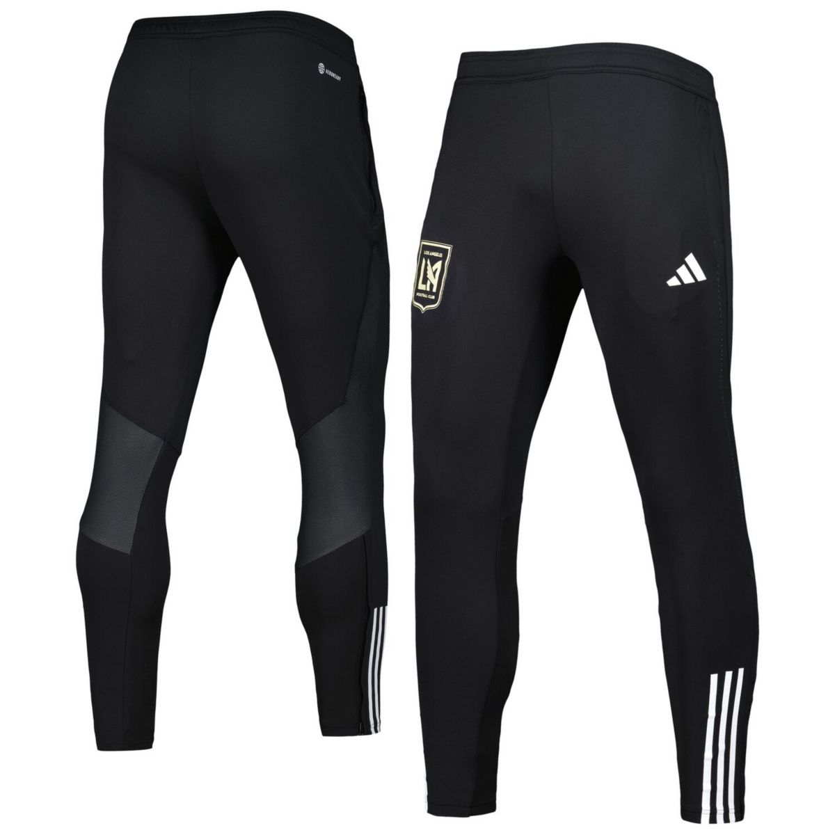 Мужские Повседневные брюки adidas Black LAFC 2023 On-Field Team Crest AEROREADY Adidas