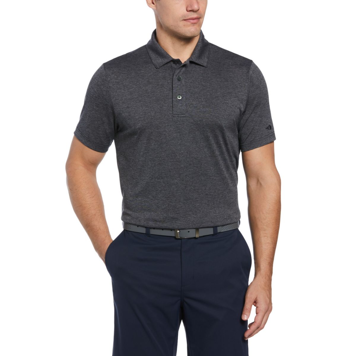 Мужская рубашка-поло для гольфа приталенного кроя Grand Slam Heather Grand Slam