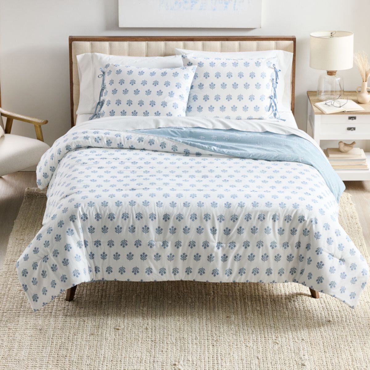 Sonoma Goods For Life® Beirut Block Print Comforter Set with Shams SONOMA