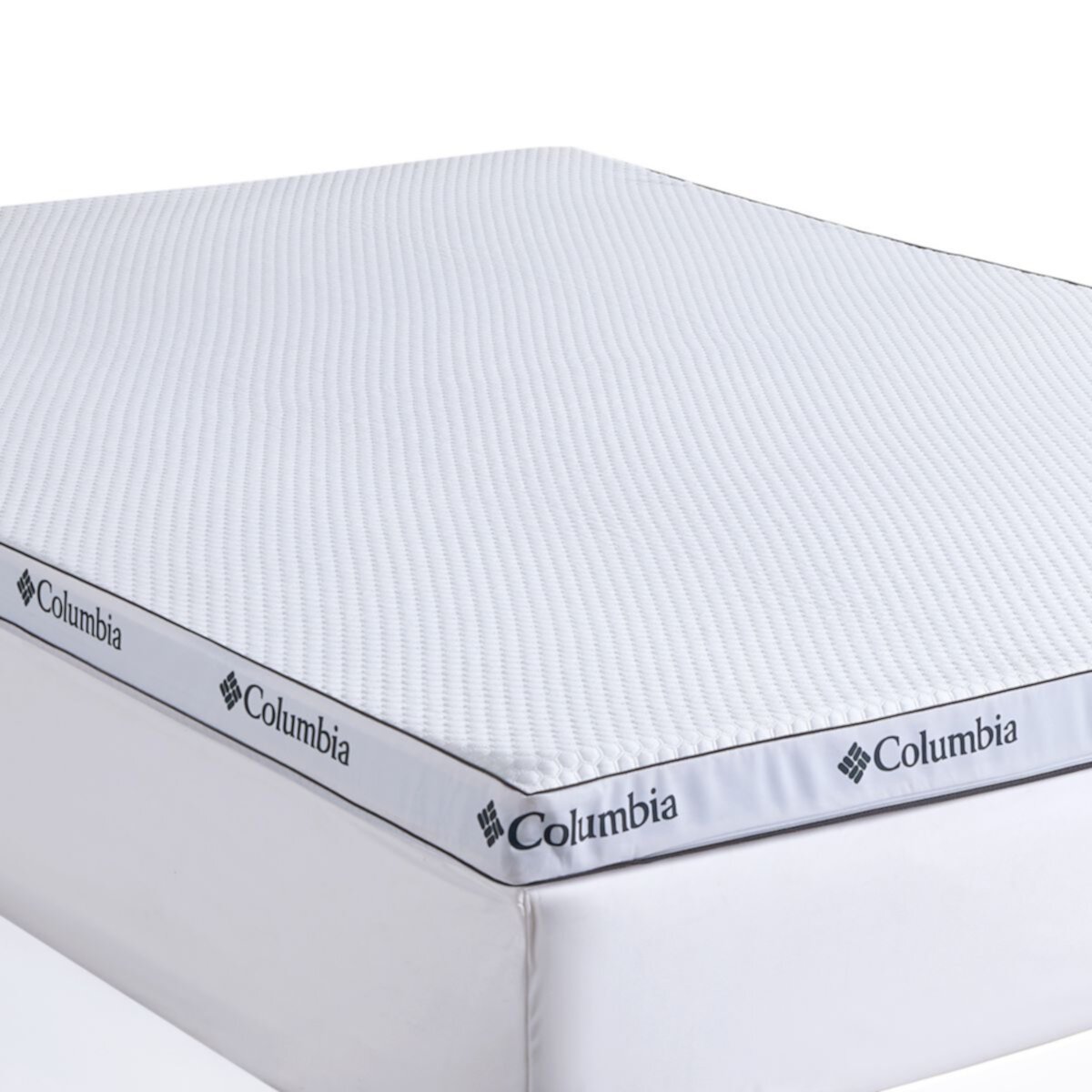 Columbia Super Cool Comfort 3-Inch Memory Foam Mattress Topper Columbia