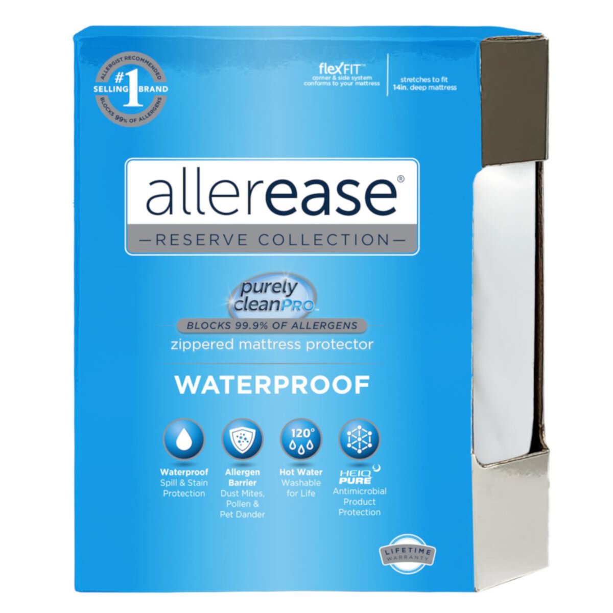 Allerease Waterproof Allergy Protection Mattress Protector LS