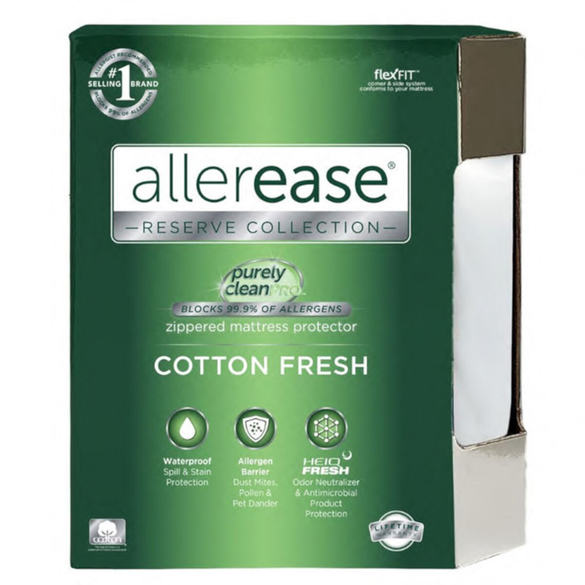 AllerEase Allergy Protection Zippered Mattress Protector AllerEase