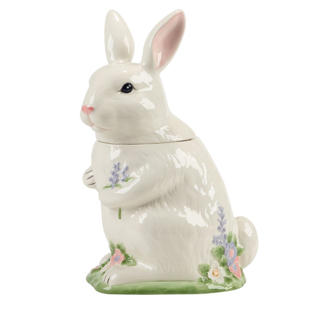 Certified International Easter Morning 3D Bunny Cookie Jar Certified International