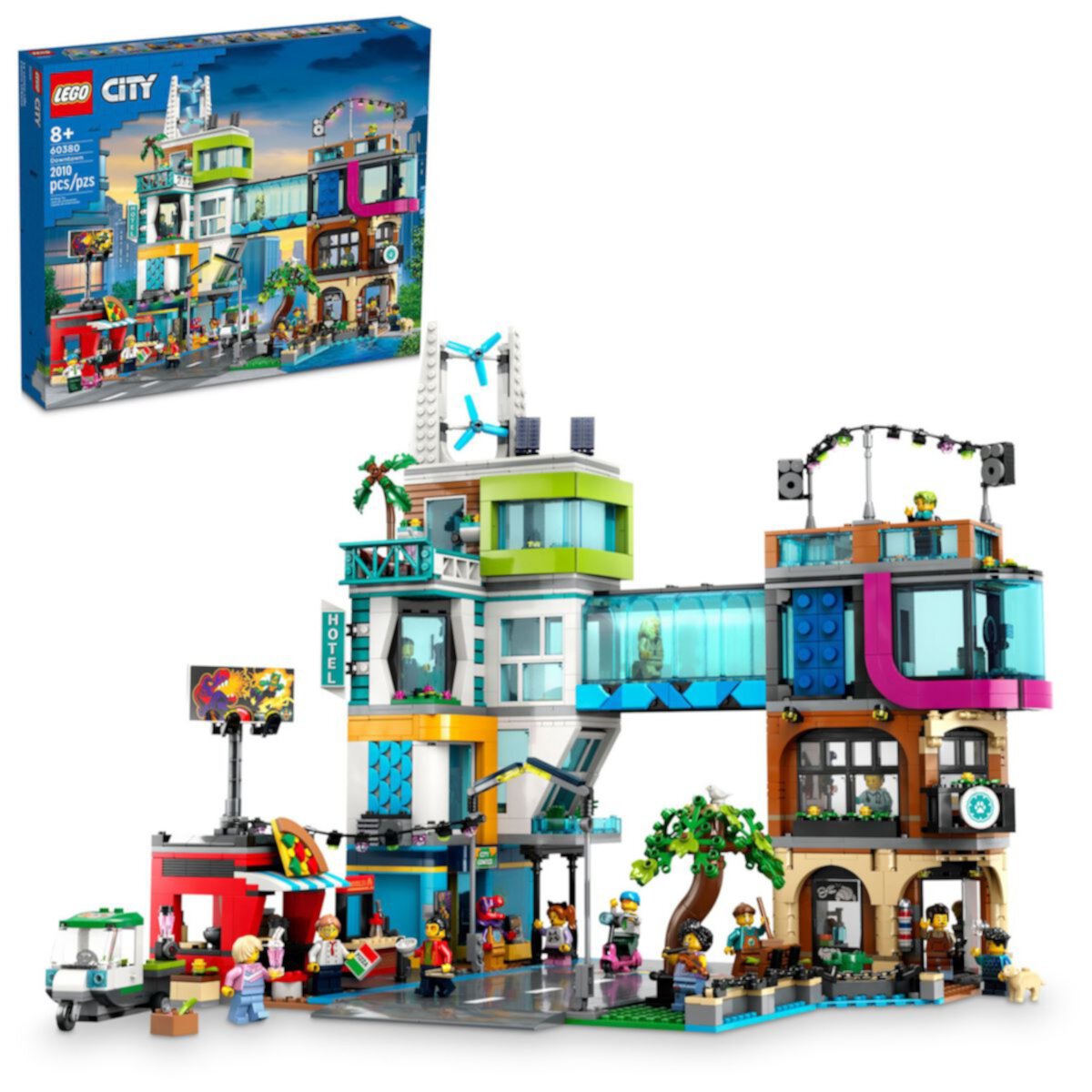 LEGO City Центр города Набор Модульных Зданий 60380 (2,010 деталей) Lego