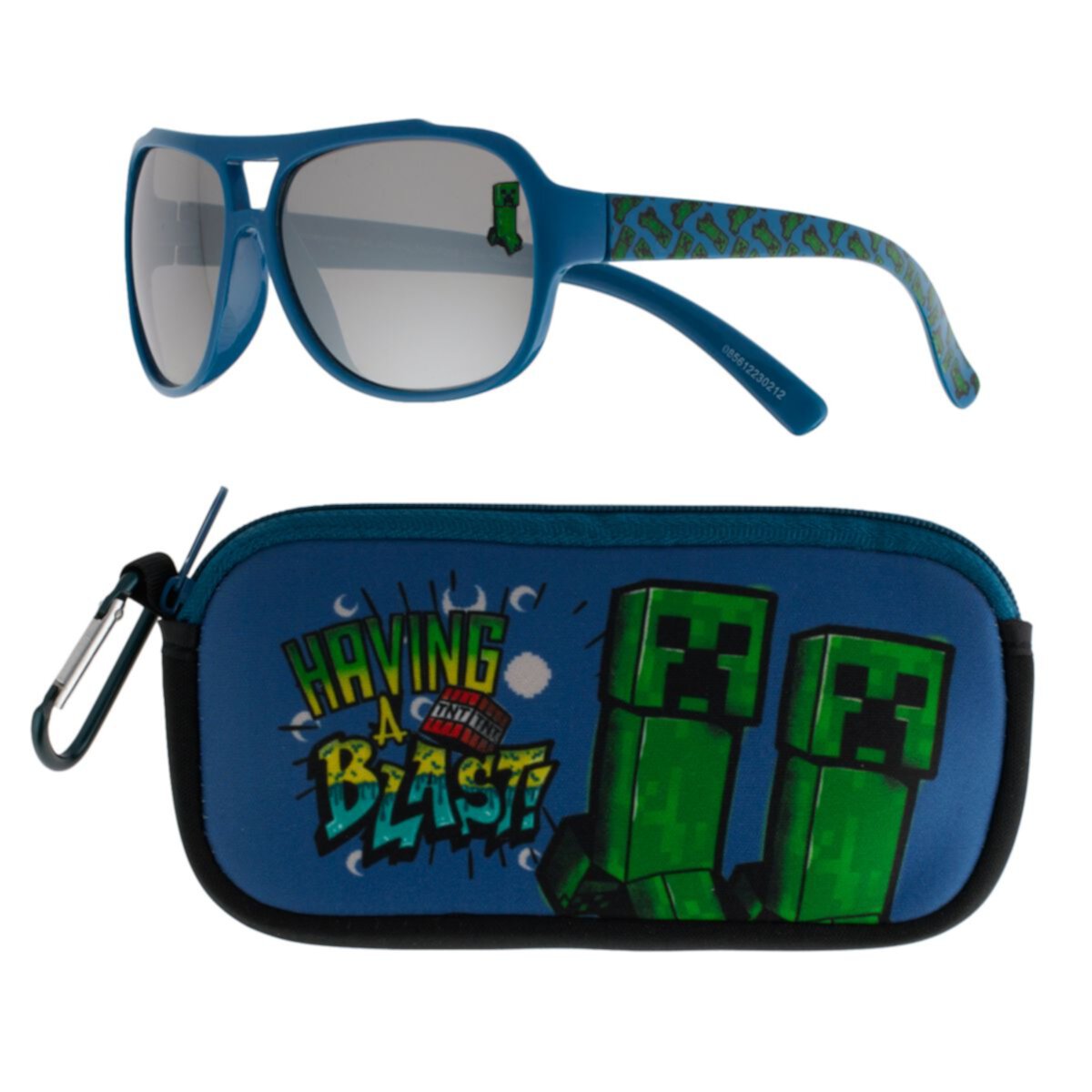 Boys' Minecraft Sunglasses & Case Set Minecraft