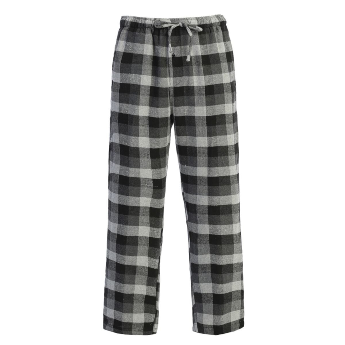Мужские фланелевые пижамные брюки Gioberti с эластичной резинкой на талии Gioberti