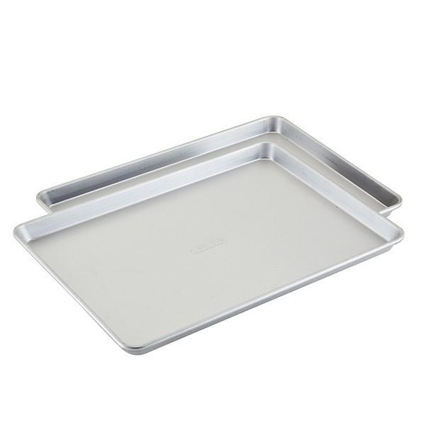 Anolon Pro-Bake Bakeware Aluminized Steel Half-Sheet Baking Pan Set Anolon