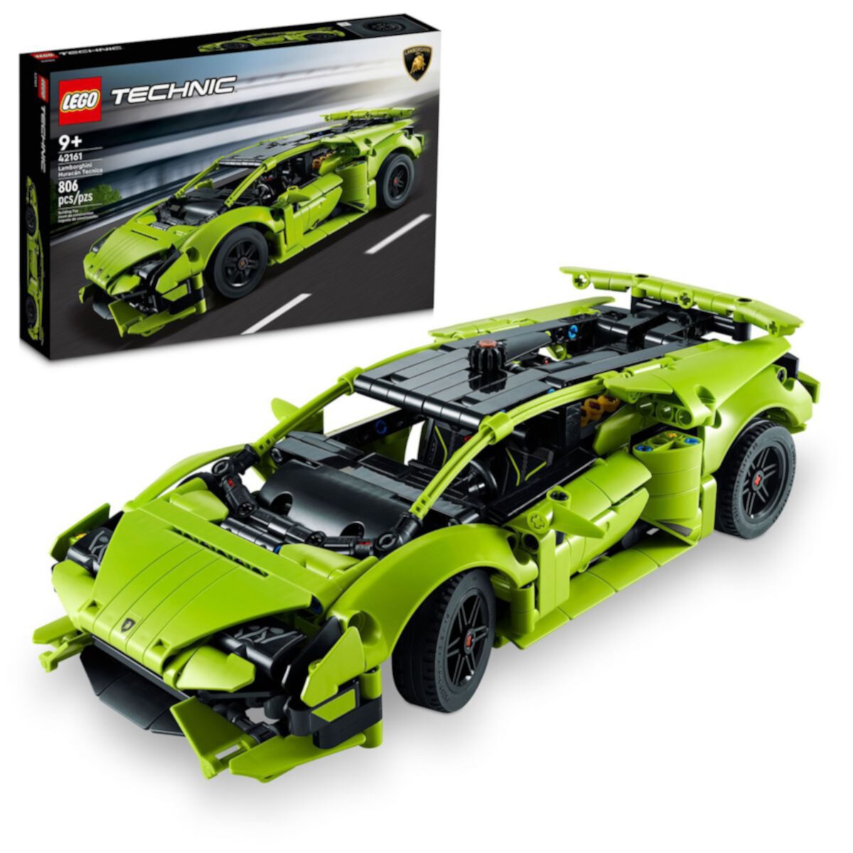 LEGO Technic Lamborghini Huracán Tecnica — Набор для постройки спортивного автомобиля 42161 (806 деталей) Lego