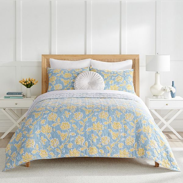 DRAPER JAMES RSVP™ Lessie Reversible Quilt Set with Shams DRAPER JAMES