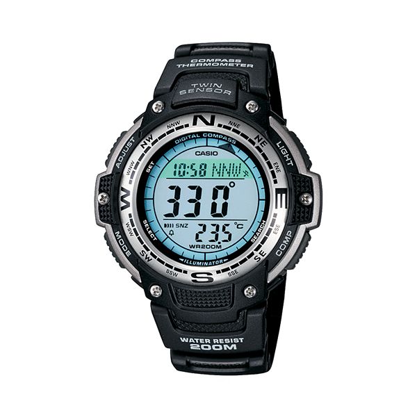 Механические часы Casio Twin Sensor SGW100-1V Casio