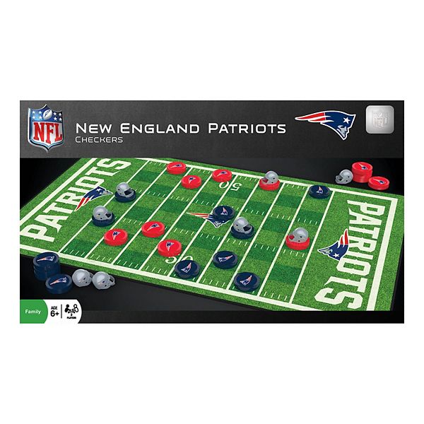 Игровой набор Masterpieces Puzzles NFL New England Patriots Checkers Masterpieces Puzzles