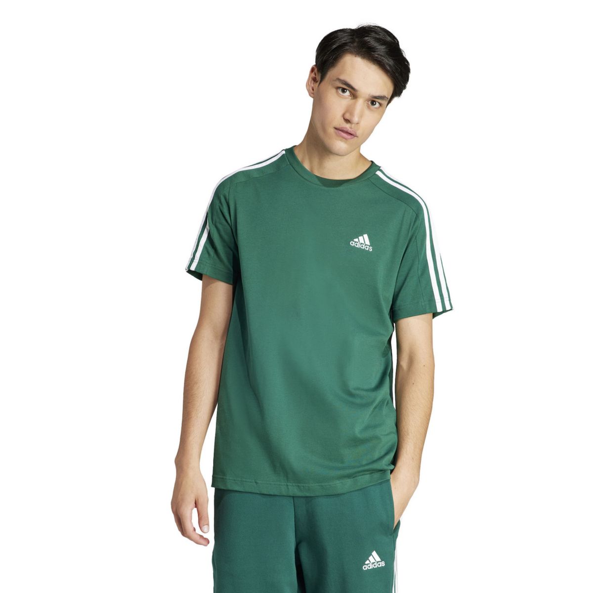Мужская спортивная футболка Adidas Essentials 3-Stripes Adidas