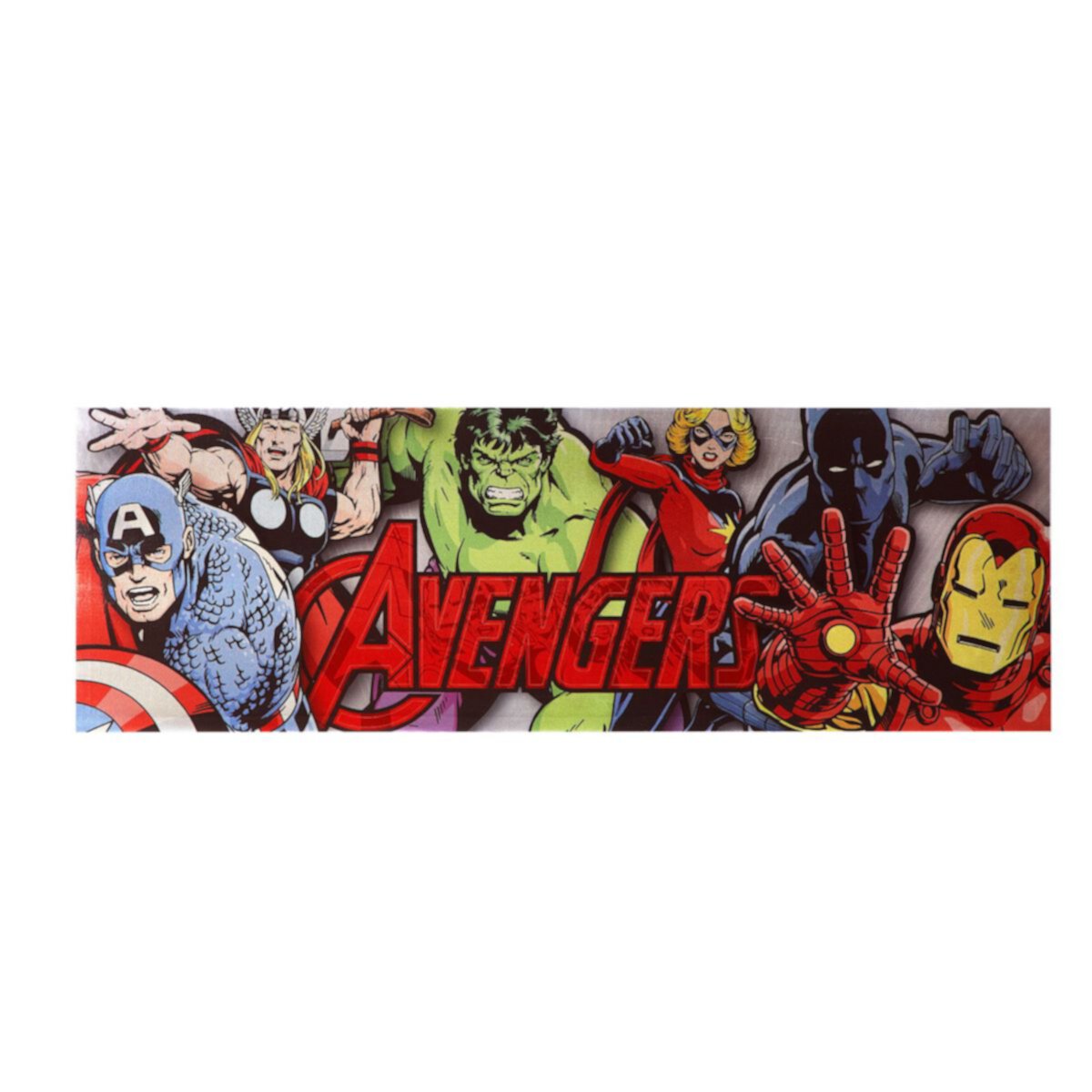 Marvel Avengers Idea Nuova Настенное искусство на холсте с эффектом металлик Idea Nuova