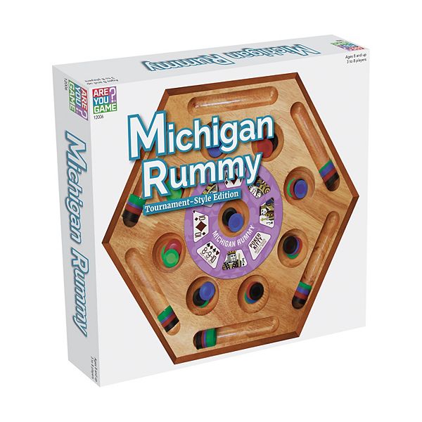 Игровой набор Areyougame Michigan Rummy Tournament-Style Ed Areyougame