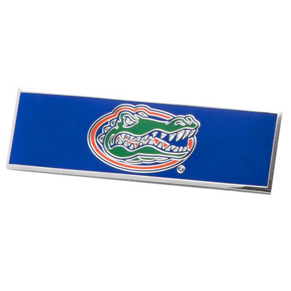 Мужской родиевый зажим для денег с логотипом Florida Gators, 6 см х 2 см Cufflinks, Inc.