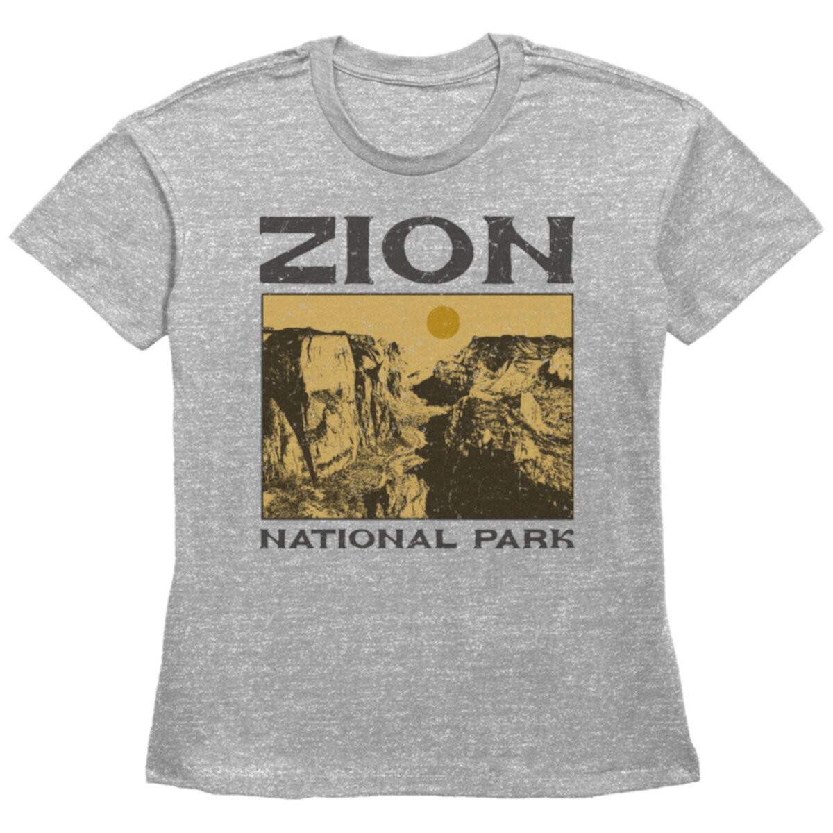 Женская футболка Fifth с короткими рукавами и графическим рисунком в национальном парке Сан-Цион FIFTH SUN
