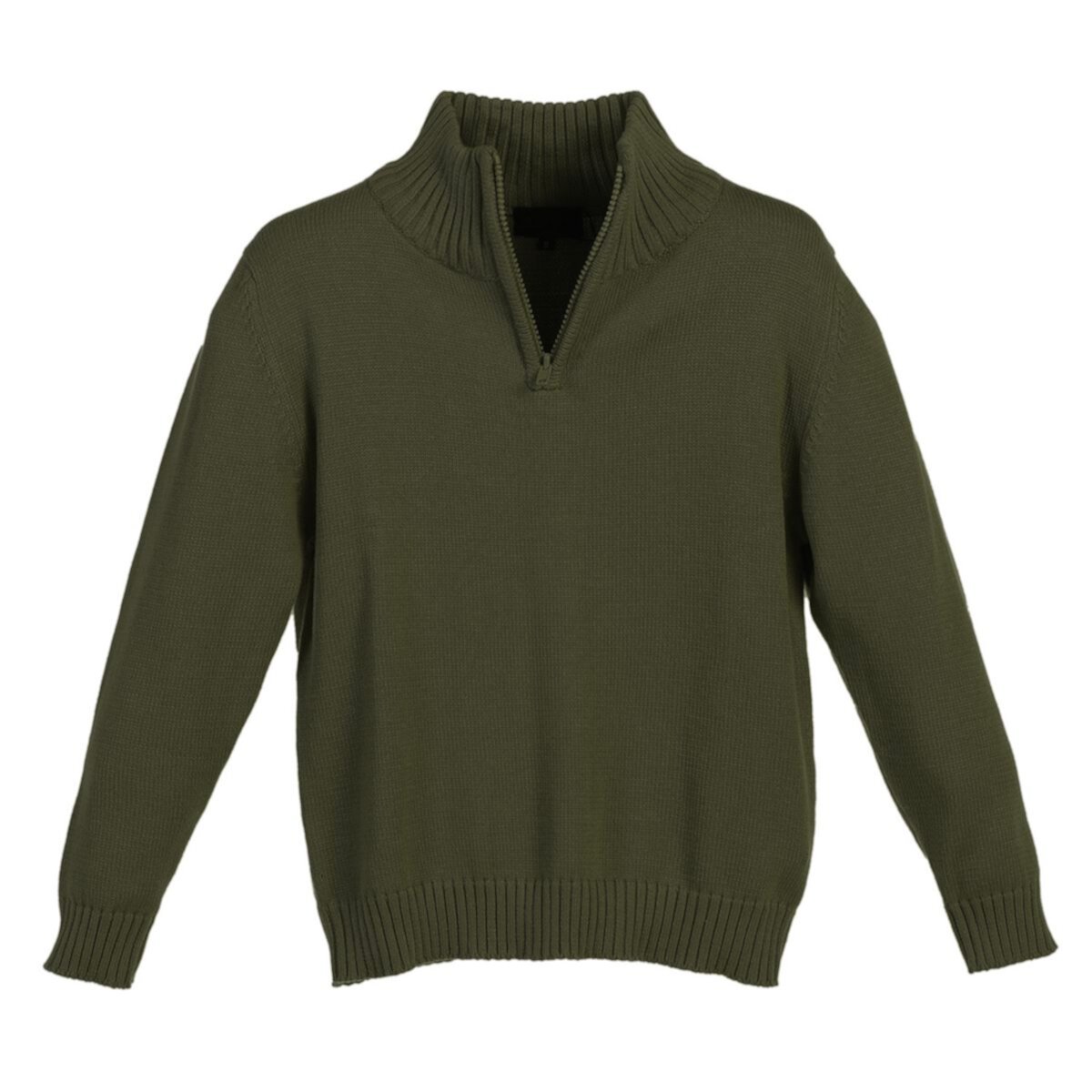 Вязаный свитер Gioberti для мальчиков с половиной молнией из 100 % хлопка Gioberti