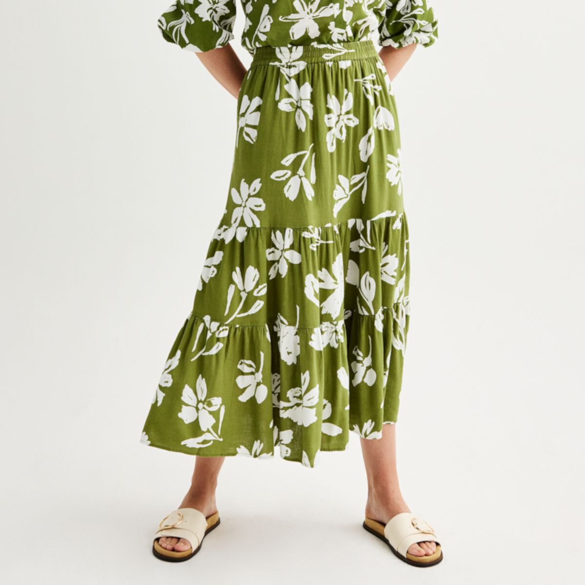 Women's Sonoma Goods For Life® Midi Skirt SONOMA