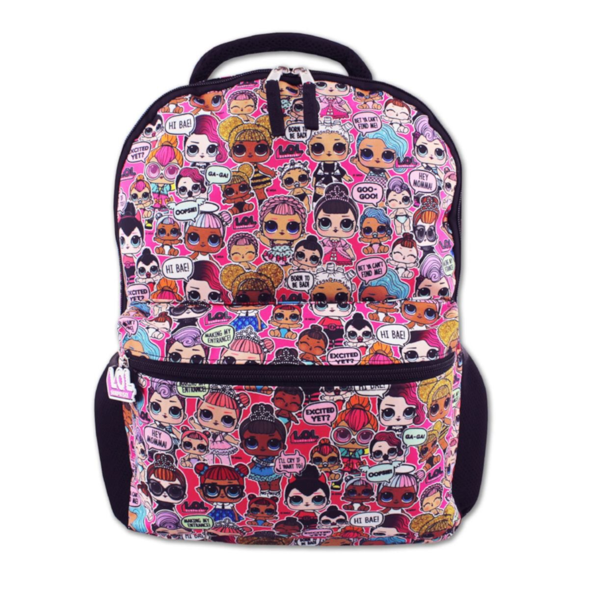 Ржу не могу. Сюрприз! Куклы Девочки 16&#34; Школьный рюкзак (один размер, черный/розовый) L.O.L. Surprise!