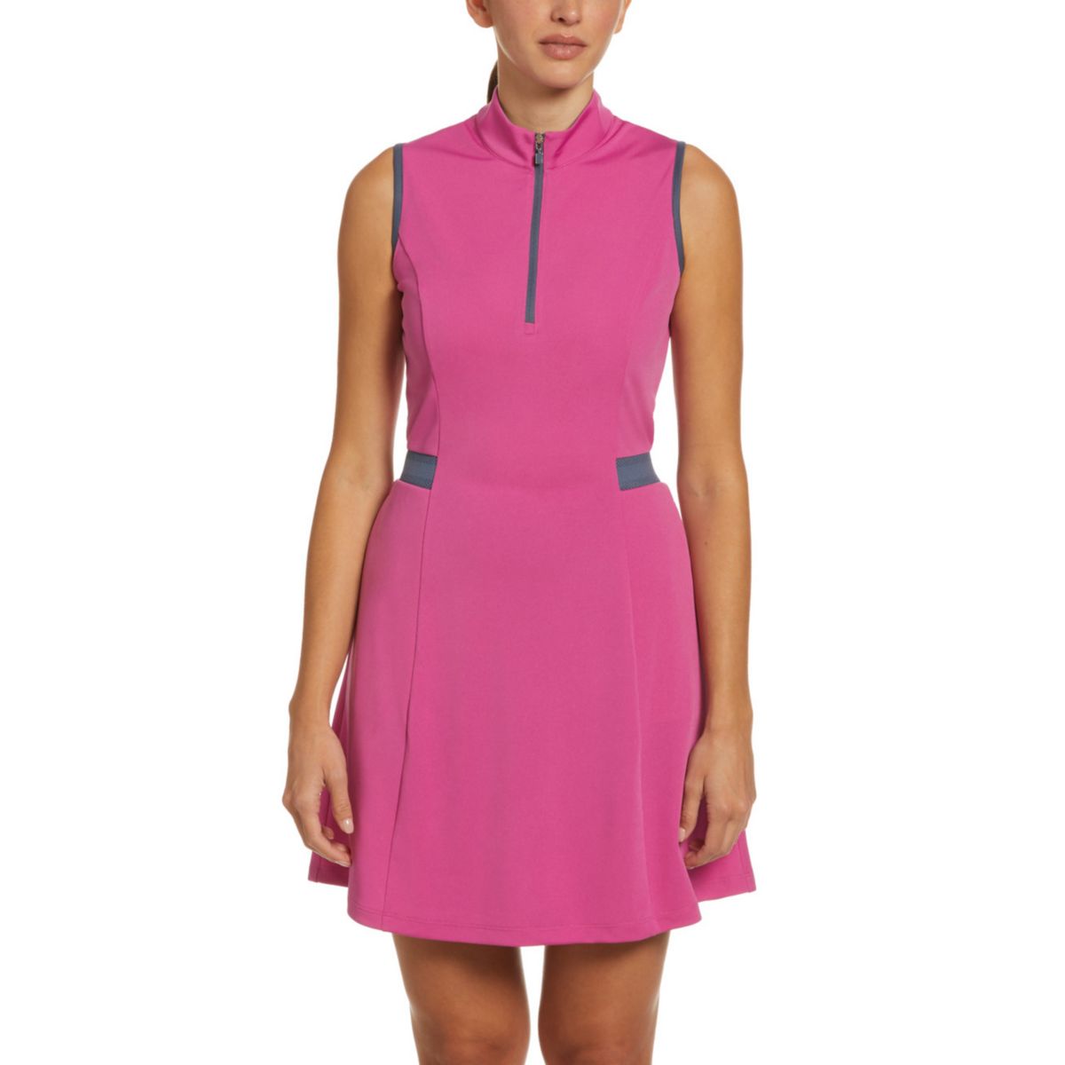 Женское платье для гольфа без рукавов с цветными блоками для турниров Большого шлема Grand Slam