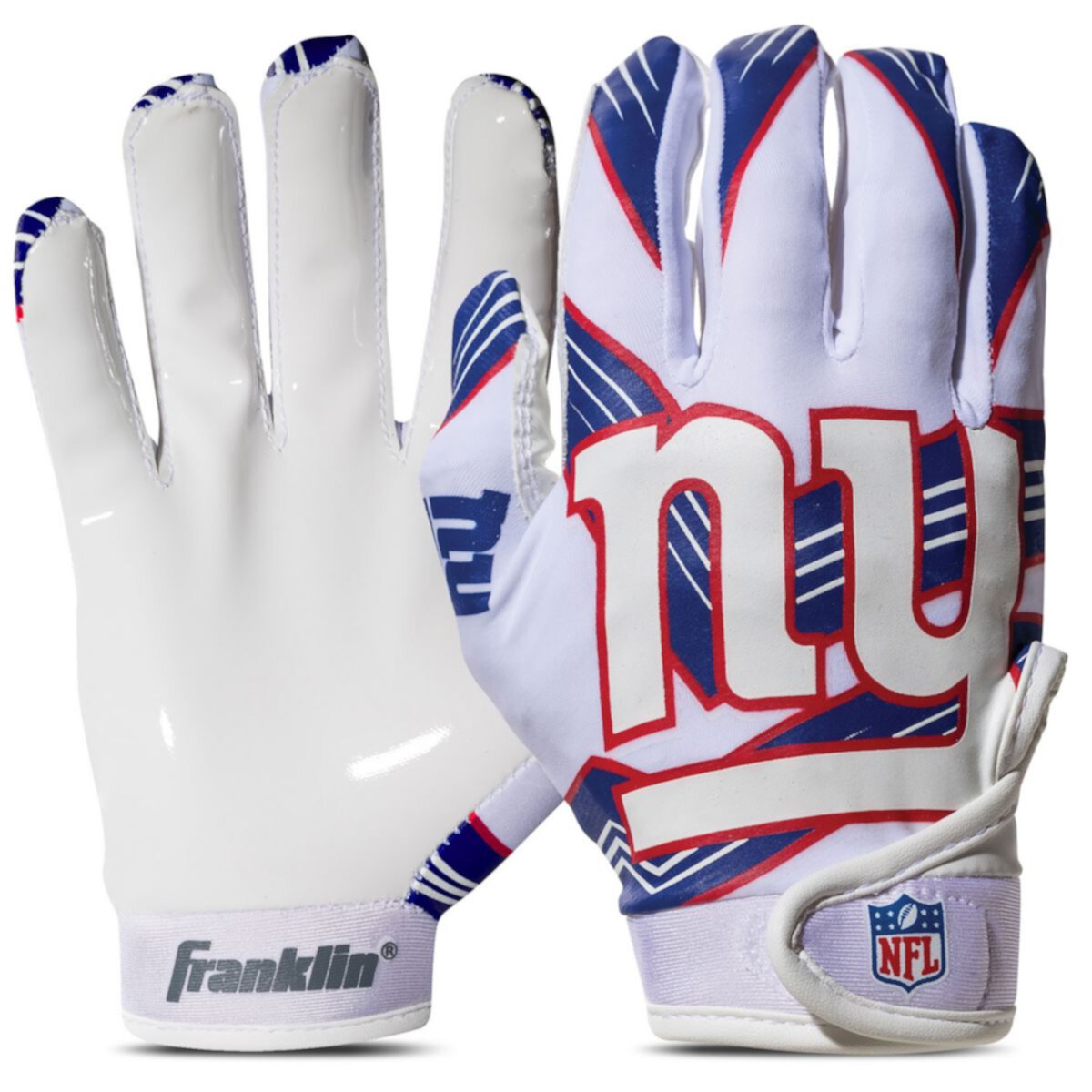 Franklin Sports NFL Giants Youth Football Receiver Gloves Franklin Sports