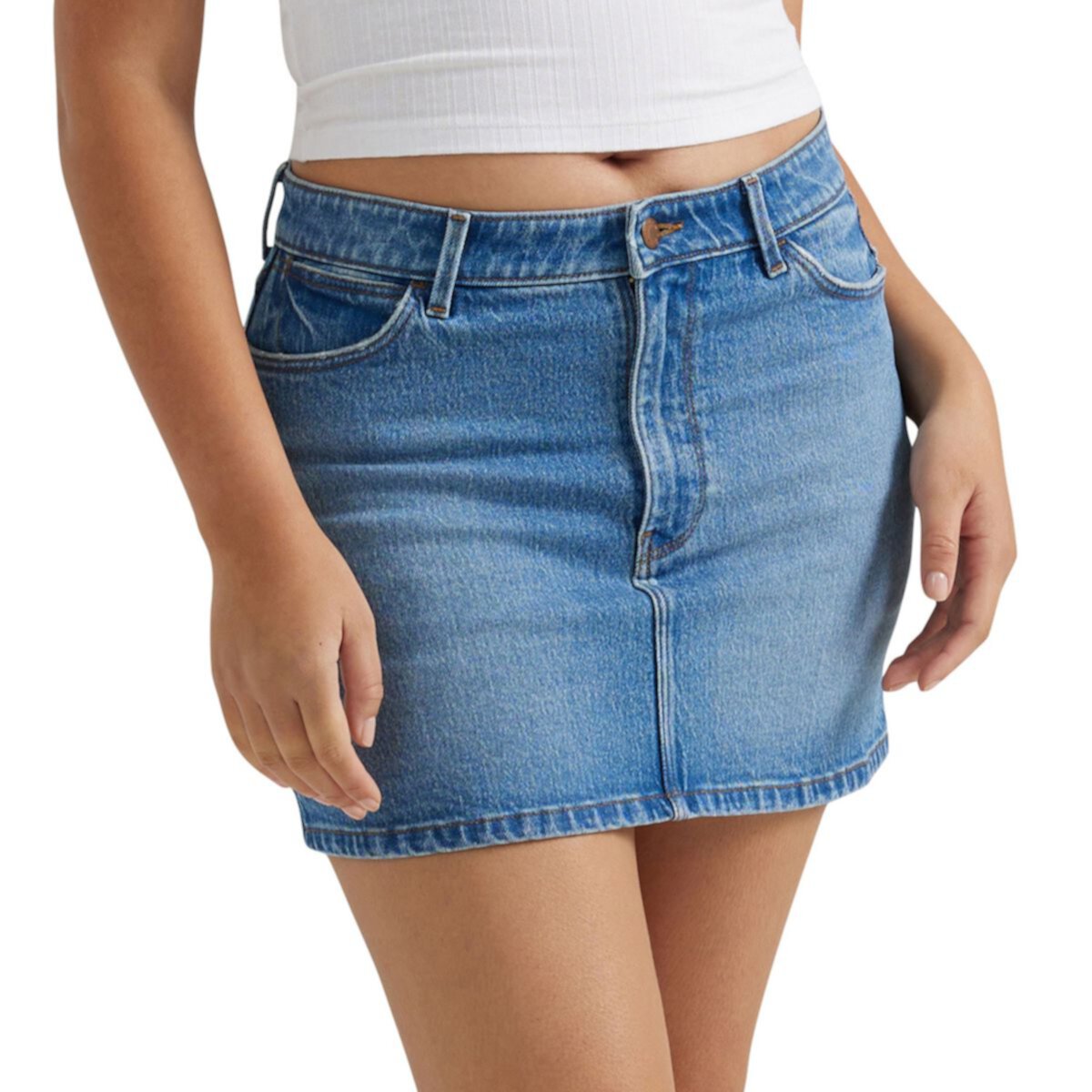 Women's Wrangler Denim Mini-Skirt Wrangler