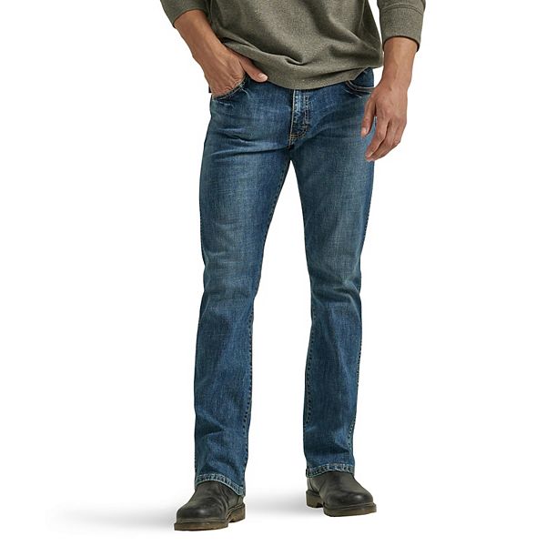 Мужские джинсы Wrangler Slim Bootcut с пятью карманами и застёжкой на молнии Wrangler