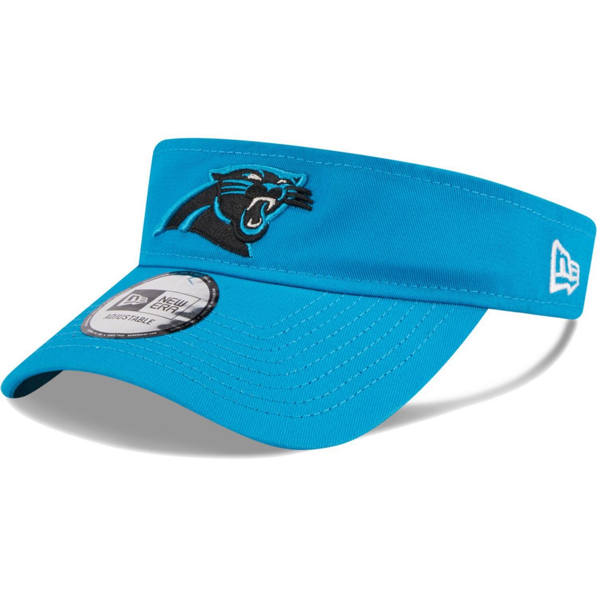 Мужской регулируемый козырёк Carolina Panthers, 100% полиэстер, вышивка New Era x Staple