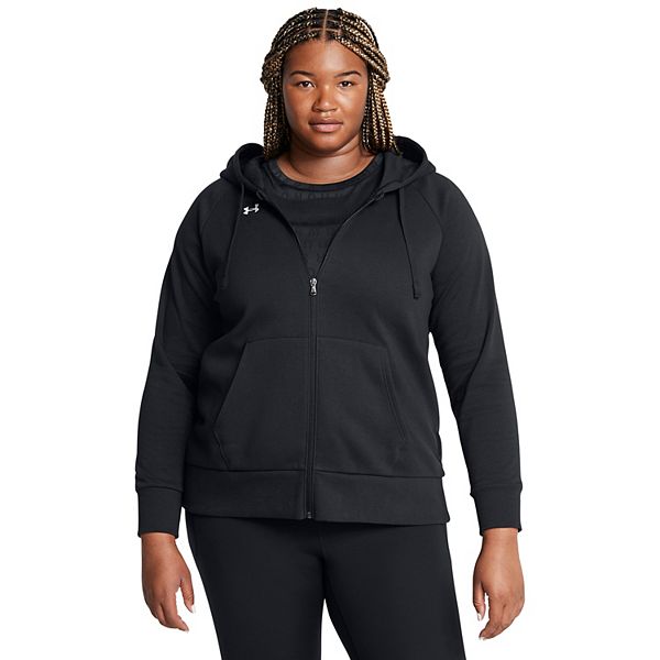 Женская Толстовка Plus Size с Молнией Under Armour из Смеси Хлопка Under Armour